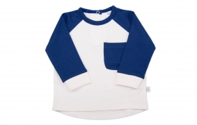 Camiseta Hugo bicolor | Camisetas manga larga para bebés