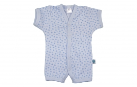 Pelele de verano azul Sweet Doggy | Pijamas para bebé de verano