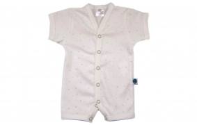 Pelele de verano Sky Stars mint | Pijamas para bebé de verano