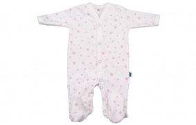 Pijama topos rosa | Pijamas para bebé en algodón pima