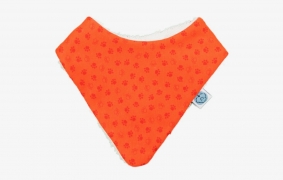 Secababitas rojo triangular Sweet Doggy | Secababitas triángulo bebé algodón pima