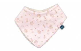 Secababitas bebé rosa Milk | Secababitas triángulo bebé algodón pima
