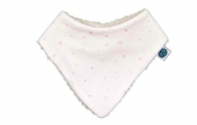 Secababas Sky Stars rosa | Secababitas triángulo bebé algodón pima