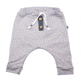 Pantalón felpa Sweet Doggy azul | Pantalones para bebé recién nacido