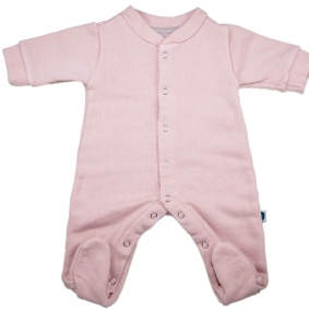 Pijama de felpa rosa | Pijamas de invierno algodón pima bebé