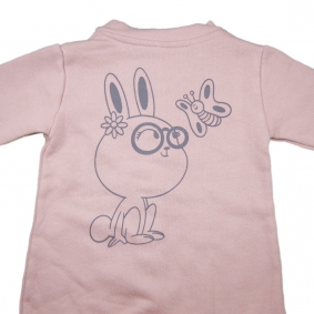 Mordedor de Madera Bear con Diseño Textil | Sweet Pima | Pijamas para bebé de invierno