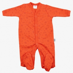 Pijama rojo Milk | Pijamas para bebé en algodón pima