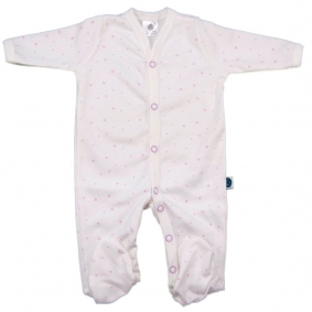 Pijama Sky Stars rosa | Pijamas para bebé en algodón pima