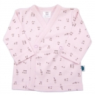 Camiseta cruzada rosa Music
